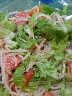 Una foto de Ensalada fría con pastas