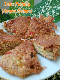 Foto resep Telur Dadar Padang (Ampas Kelapa)