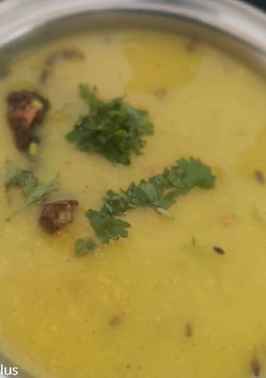 A picture of Garlic Dal.