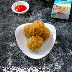 Bola bola Kentang Mozarella-レシピのメイン写真