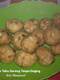 Foto resep 17. Bakso Tahu Goreng Tanpa Daging#BikinRamadhanBerkesan