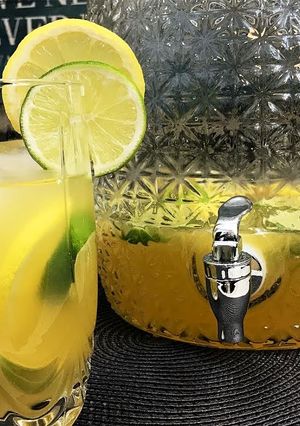 Una foto de Cómo hacer una rica limonada de naranja 🍊🍋