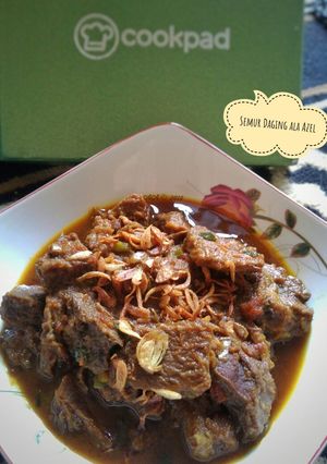 Foto resep Semur daging ala Azel