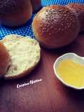 خبز الهمبرجر كالمطاعم بمكونه السري 🍔🍯