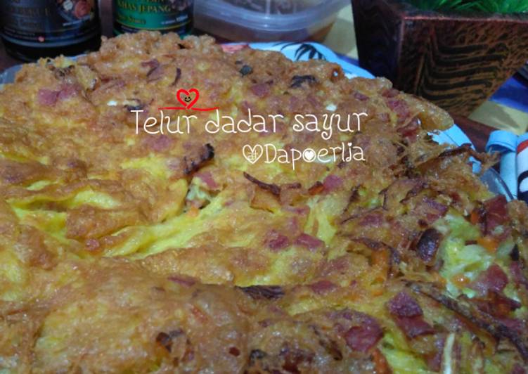 #TELUR DADAR SAYUR