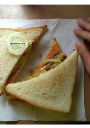 Foto resep Omar Sandwich (onions-margarine)