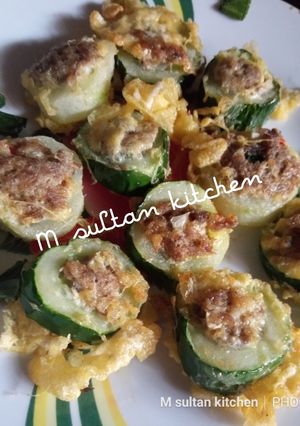 A picture of Fried cucumber.