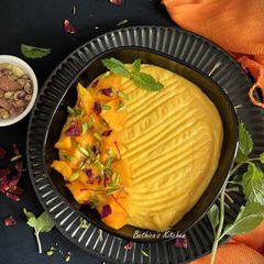 A picture of Mango Shrikhand.