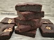 Una foto de brownie de harina de almendras