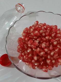 عکسی از دستور فریز کردن انار