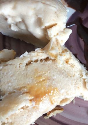 Una foto de Helado de banana!
