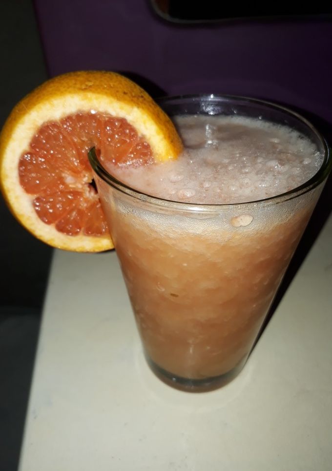 Una foto de Licuado de pomelo