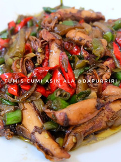 Foto resep Tumis Cumi Asin