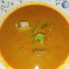 A picture of Mutton Curry.
