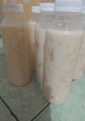 Foto resep Es lumut orange