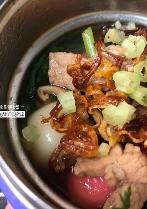 客家鹹湯圓 的食譜成品照片