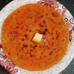 A picture of Aloo cheese paratha.