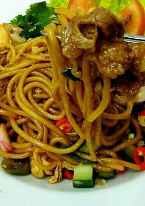 Foto resep Spagetti goreng 🍝