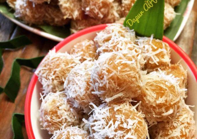 Ini dia! Resep praktis memasak Klepon ubi orange  sedap