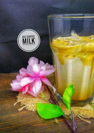 Foto resep Ice coffee milk