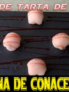 Una foto de Mochis de tarta de queso