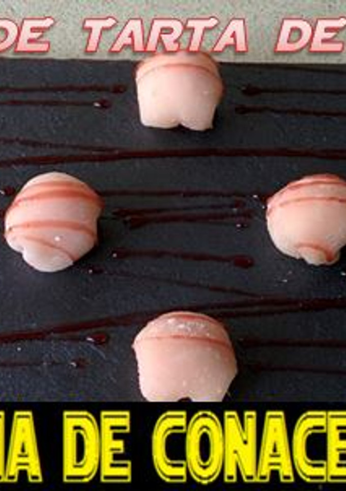 Una foto de Mochis de tarta de queso
