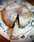Torta semplice con farina di canapa