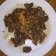 Higadito de cochinillo al ajillo