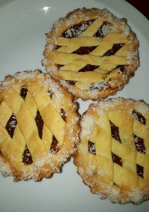 Una foto de Pastafrolitas mixta (batata-membrillo)