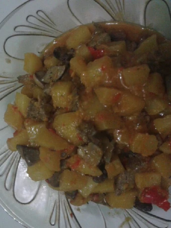 Langkah Mudah untuk Membikin Resep Sambal goreng kentang ati ayam #BikinRamadanBerkesan yang Sempurna Anti Ribet, Menggugah Selera