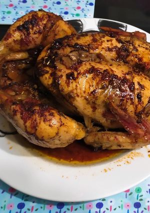 Una foto de Pollo a la Brasa Casero
