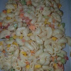 A picture of Macaroni salad.