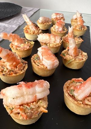 Una foto de Mini Tartaletas de Marisco