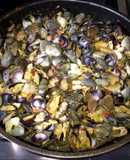 Almejas en Salsa de Ostión y Jengibre