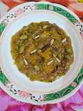 Aloevera besan halwa