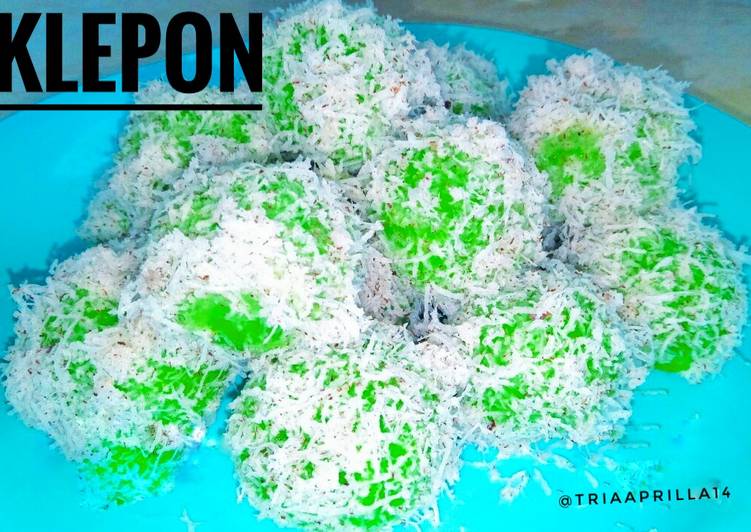 Mudah Cepat Memasak Klepon Takaran Sendok Lezat Mantap