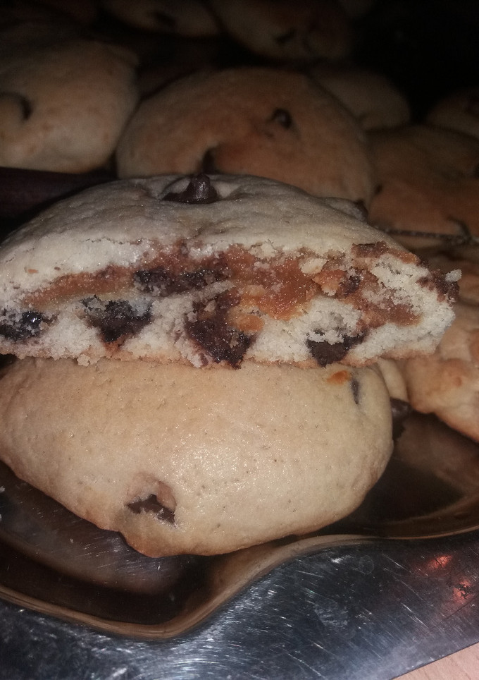 Una foto de Galletas rellenas con Dulce de Leche