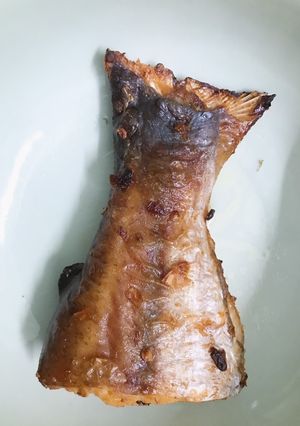 Hình của món Cá hú nướng nồi chiên không dầu.