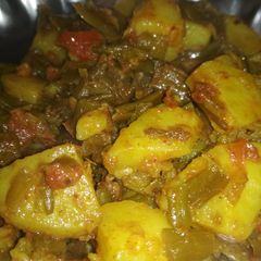 A picture of Aloo beans.