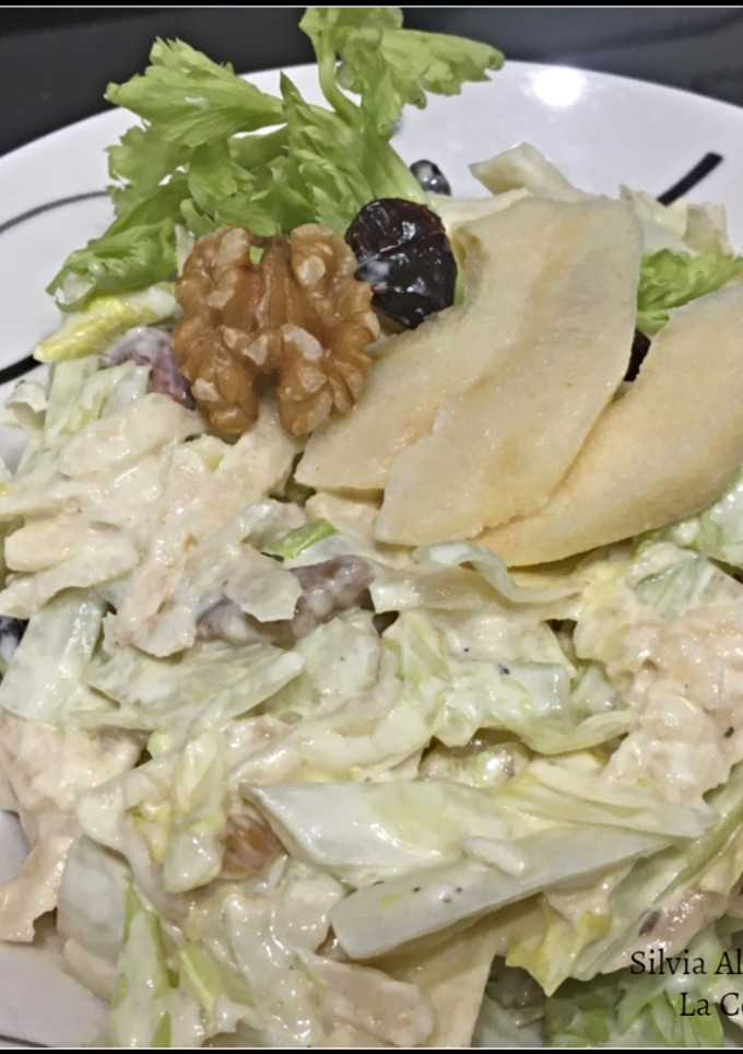 Una foto de Ensalada Waldorf