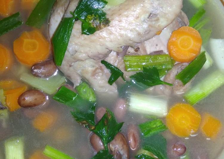 Sop brenebon ayam