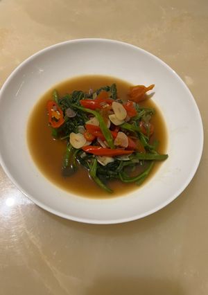 Foto resep Tumis Kangkung sederhana