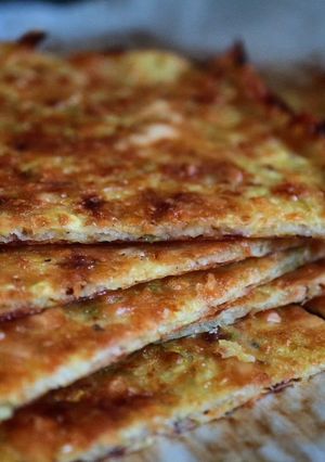 Φωτογραφία της συνταγής Schiacciata di zucchine (κάτι σαν πίτσα με κολοκυθάκια χωρίς ζύμη)