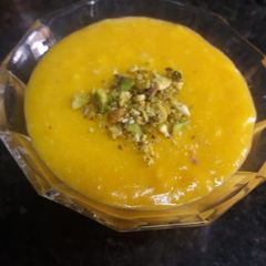 A picture of Mango phirni.