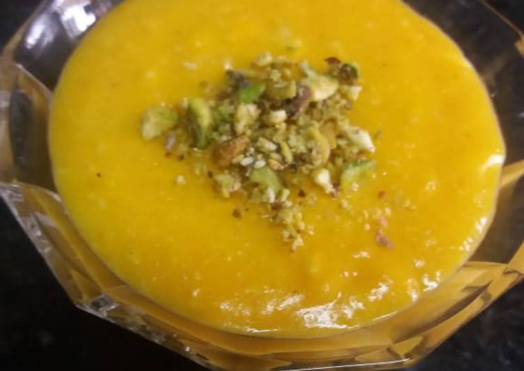 Recipe of Ultimate Mango phirni