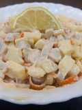 Cocktail de manzana y surimi