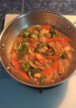 Foto resep Capcay kuah kental