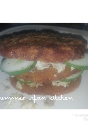 A picture of Plantainsandwich #plantainrecipecontest11.