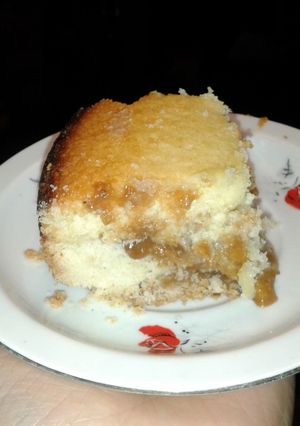 Una foto de Torta de ricota y coco sin tacc