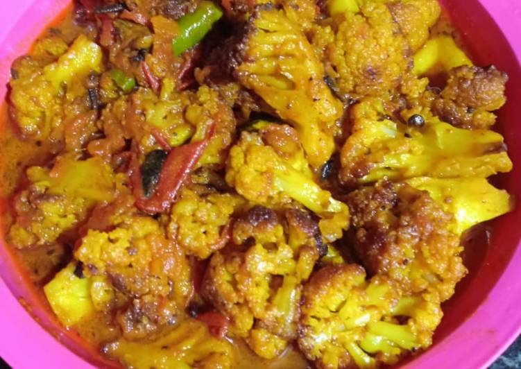 Easy Cheap Dinner Gobhi curry